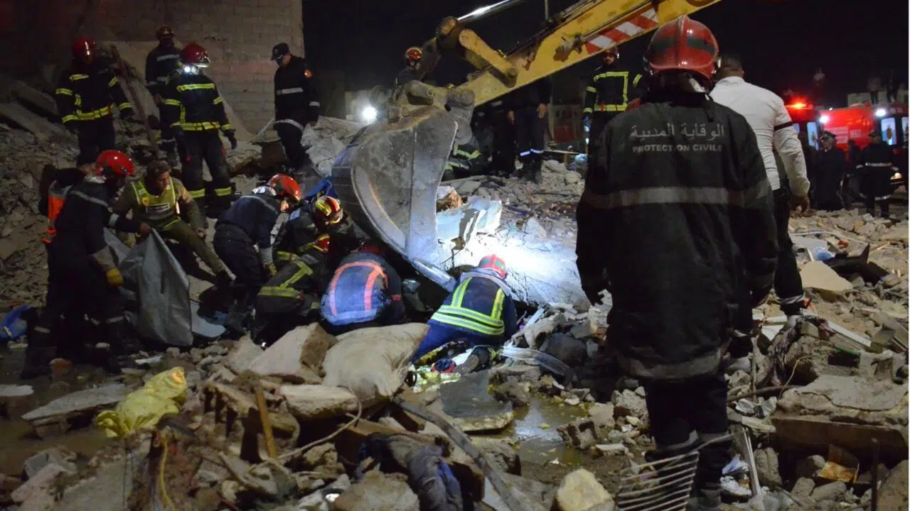 Maroc - Effondrement de deux immeubles à Fès : au moins 22 morts