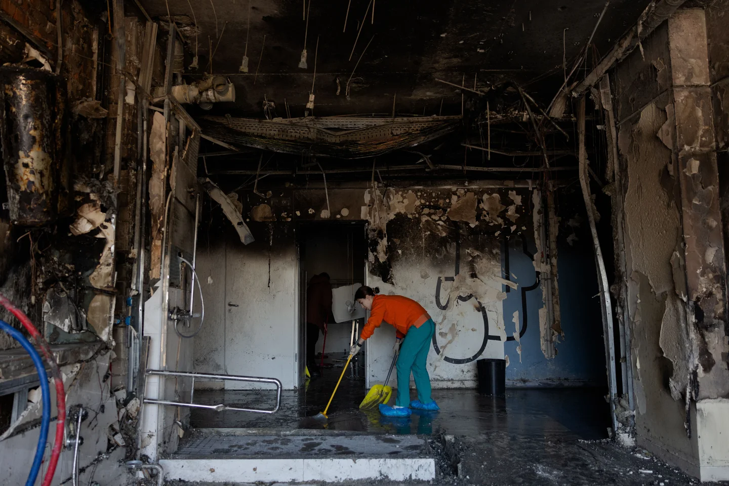 Ukraine : une clinique frappée à Kiev, deux morts dans une nouvelle nuit de bombardements