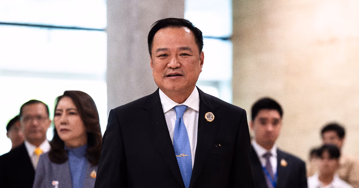 Thaïlande : Anutin Charnvirakul reconduit Premier ministre