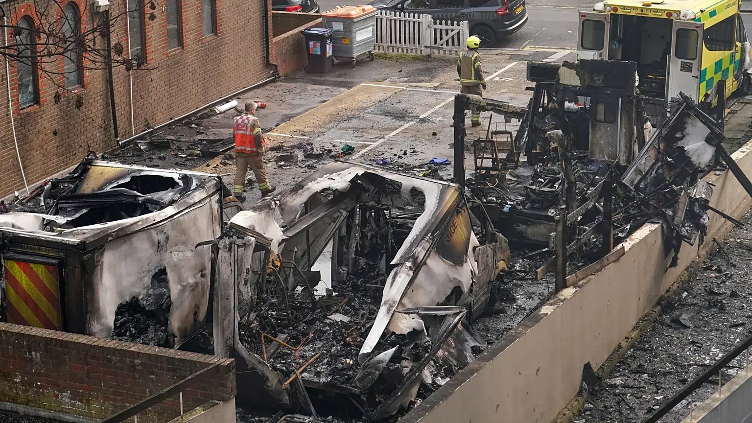 Incendie criminel à Londres : des ambulances d’une ONG juive visées à Golders Green