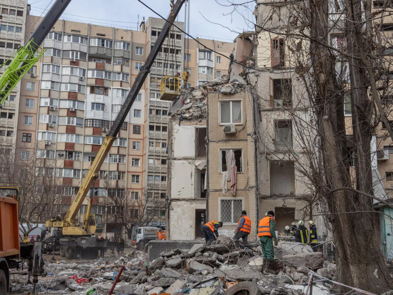 Frappes russes en Ukraine : cinq morts, dont un couple âgé à Odessa