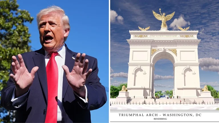 Trump lance l’« Arc de Triomphe des États-Unis », un projet monumental déjà contesté