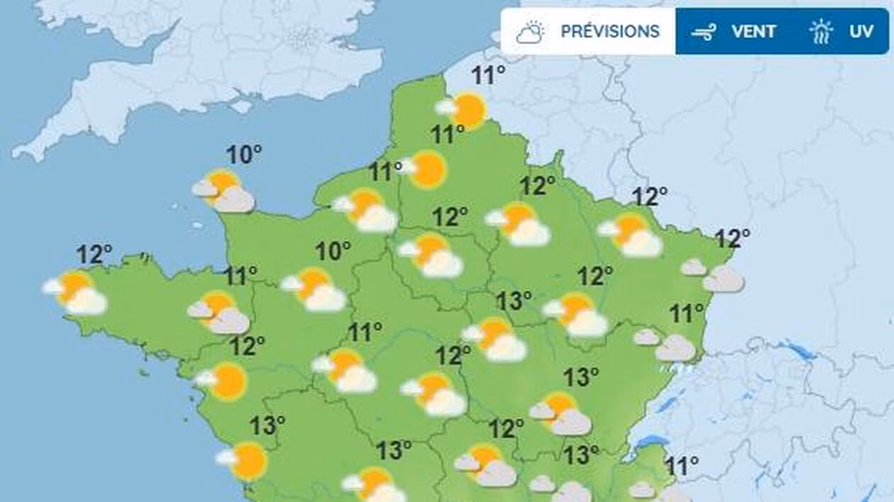 Météo en France : forte dégradation attendue avec orages et chute des températures ce week-end