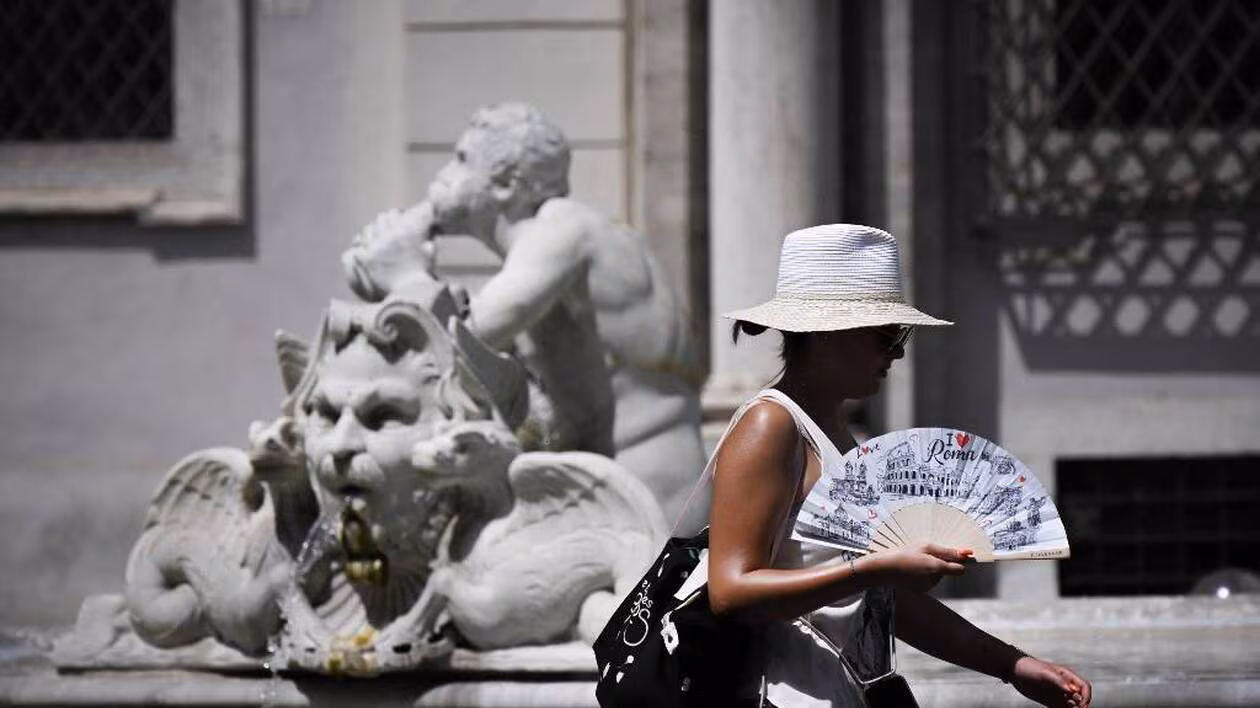 Vague de chaleur en Italie : Rome, Florence, Bologne et Turin placées en alerte rouge