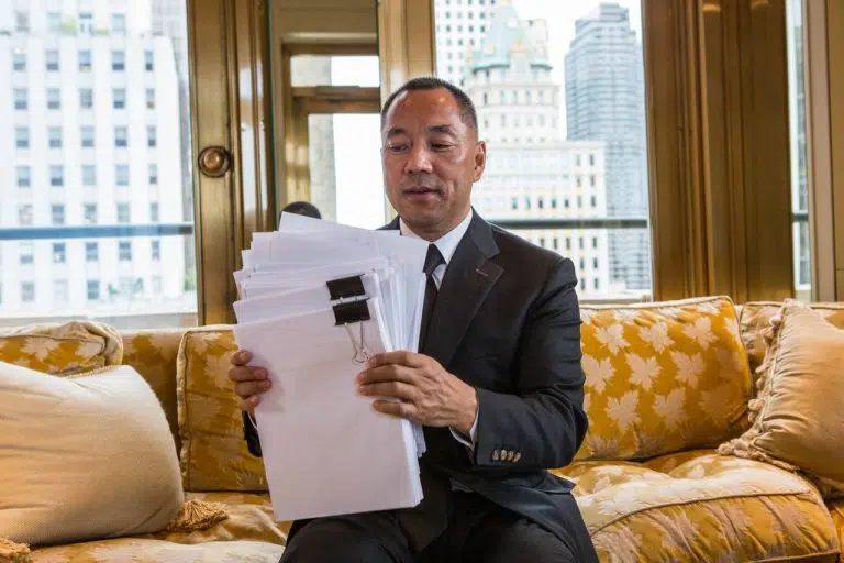 Chine : le milliardaire Guo Wengui condamné à 30 ans de prison pour escroquerie