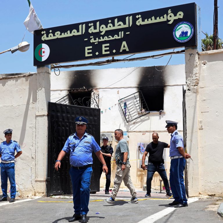 Algérie : un incendie dans un orphelinat fait au moins 11 morts et 19 blessés